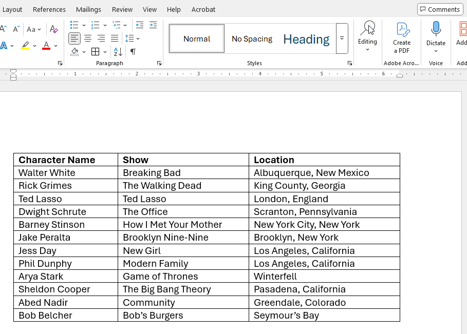 Table border line edit